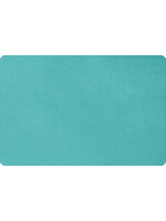 Shannon Fabrics Minky, Extra Wide Solid Cuddle3, 90" Teal, (by the inch)