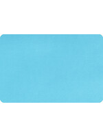Shannon Fabrics Minky, Extra Wide Solid Cuddle3, 90" Turquoise, (by the inch)