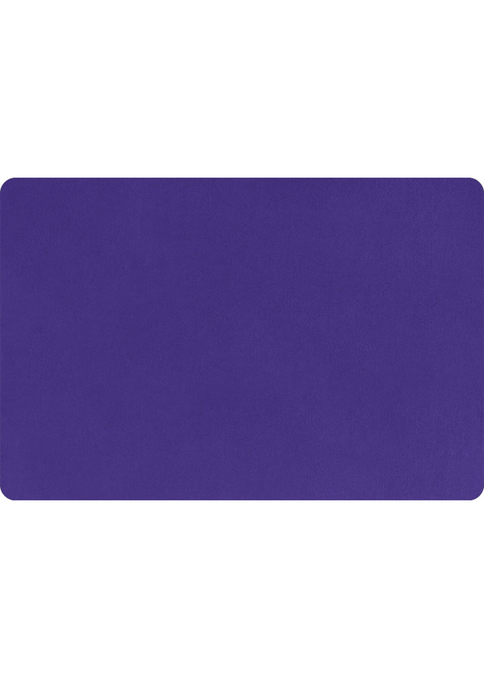 Shannon Fabrics Minky, Extra Wide Solid Cuddle3, 90" Viola, (by the inch)