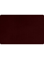 Shannon Fabrics Minky, Black Cherry Extra Wide Solid Cuddle3 90" (by the inch)