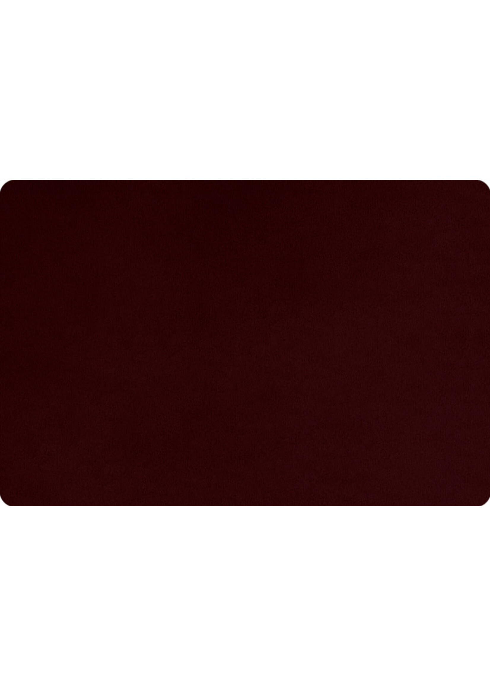 Shannon Fabrics Minky, Black Cherry Extra Wide Solid Cuddle3 90" (by the inch)