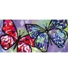 Painted Butterfly Switch Mat Insert