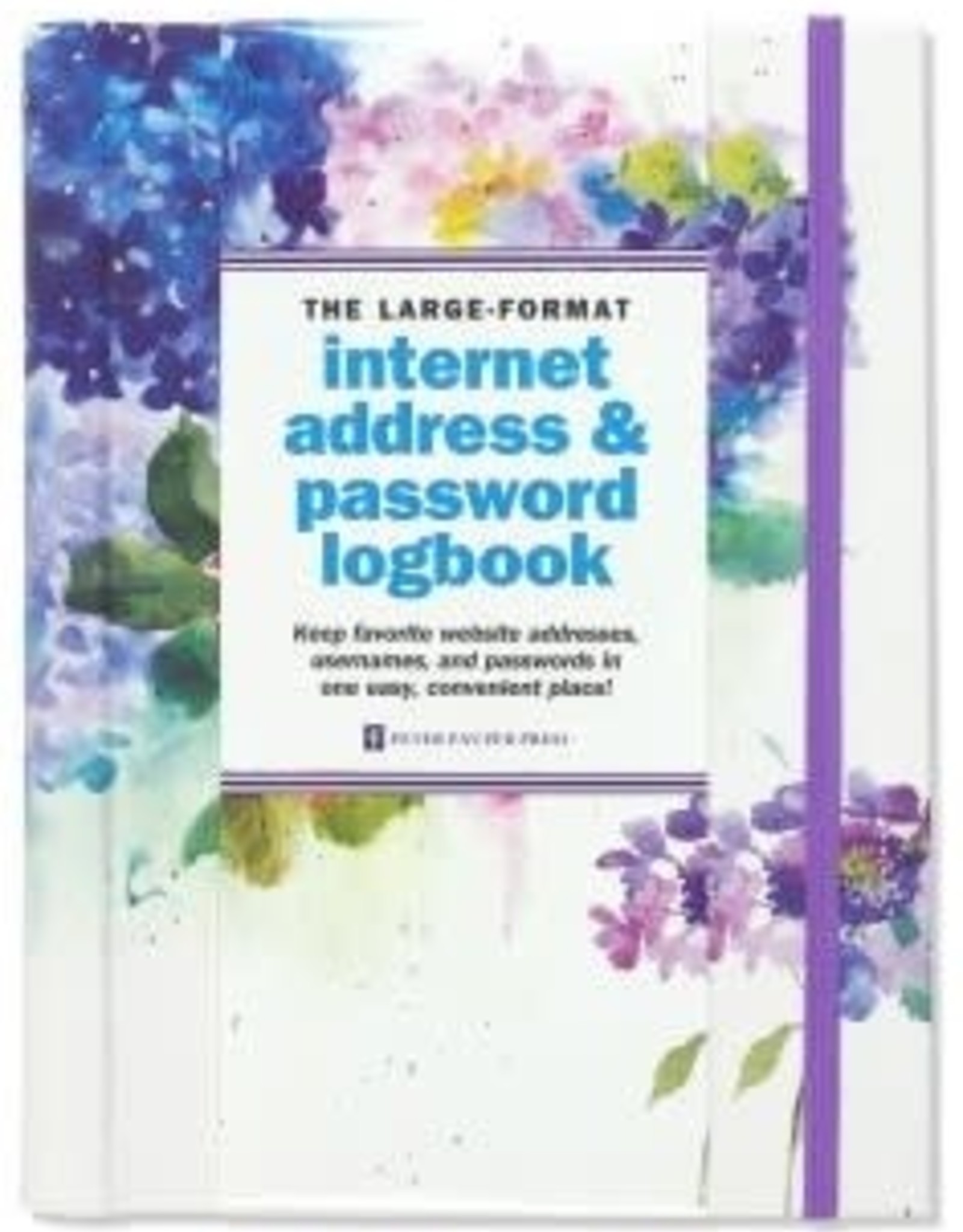 Hydrangeas Internet Log Book Large
