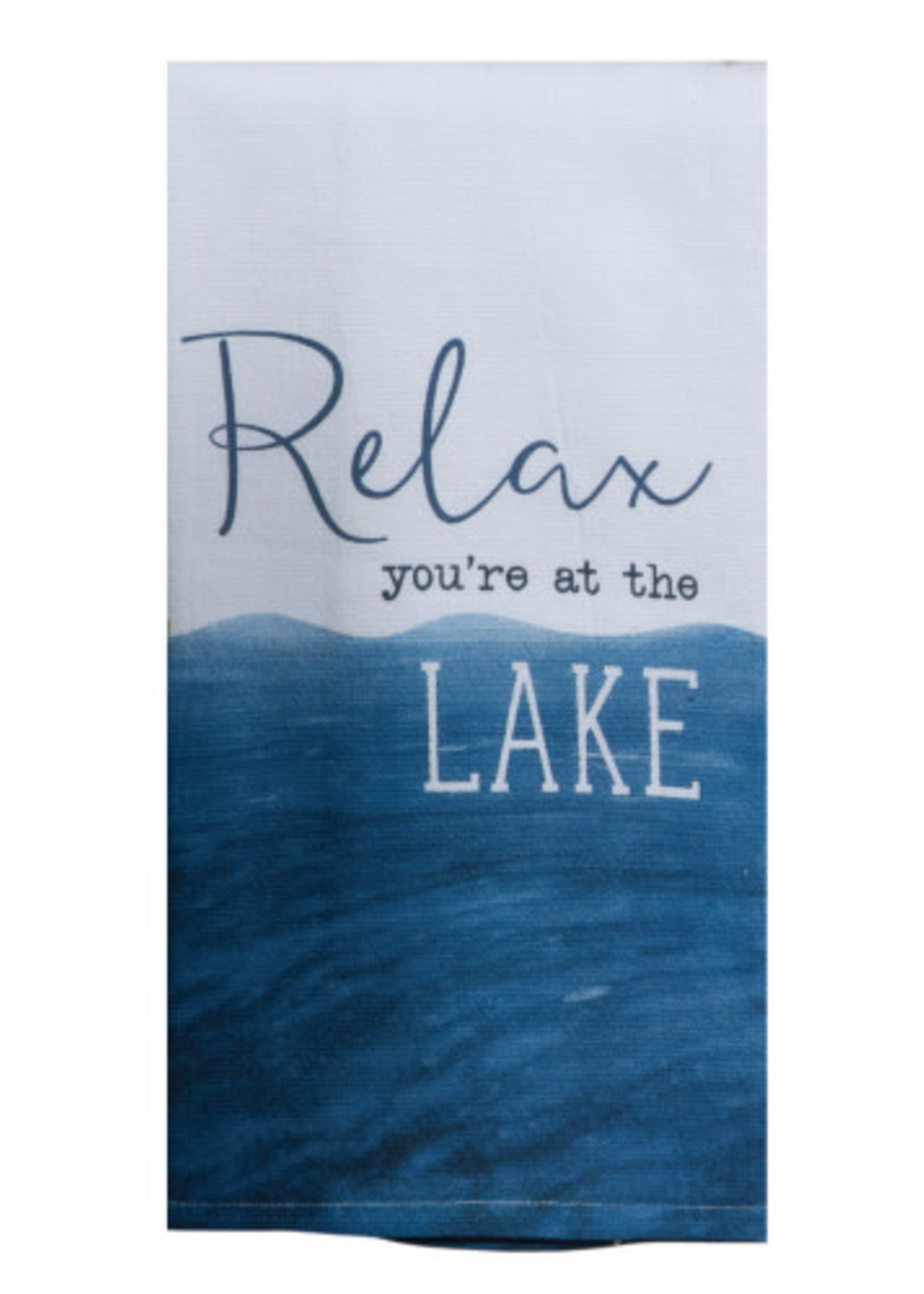 Relax You're at The Lake Dual Purpose Towel