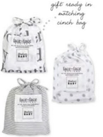 Creative Brands Swaddle Blanket with Matching Cinch Bag