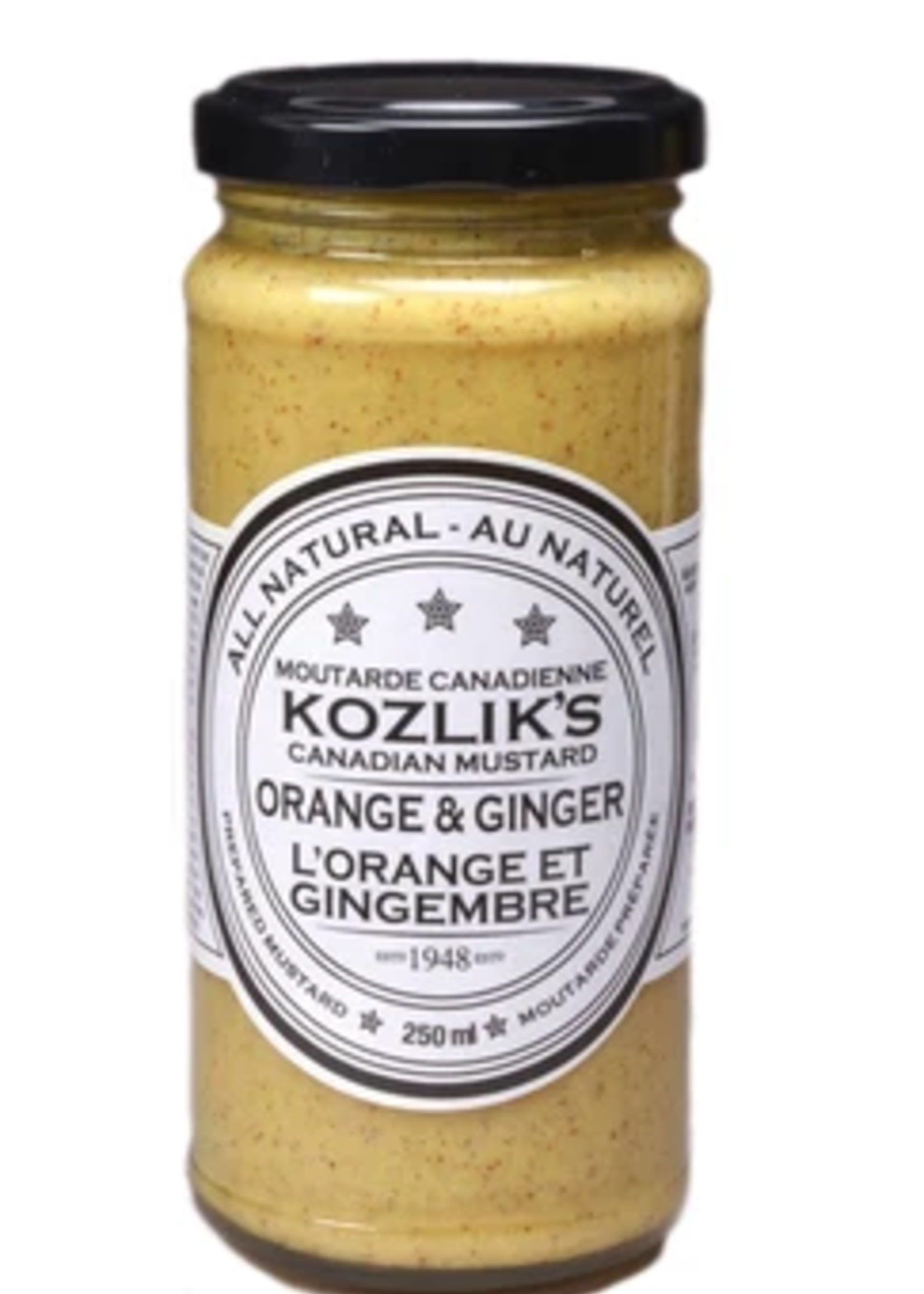 Kozlik's Orange and Ginger Mustard