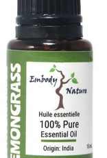 Embody Nature Lemongrass Essentail Oil 15 ml