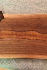 Gerry's Woodworking Walnut Charcuterie Board - Orange Resin