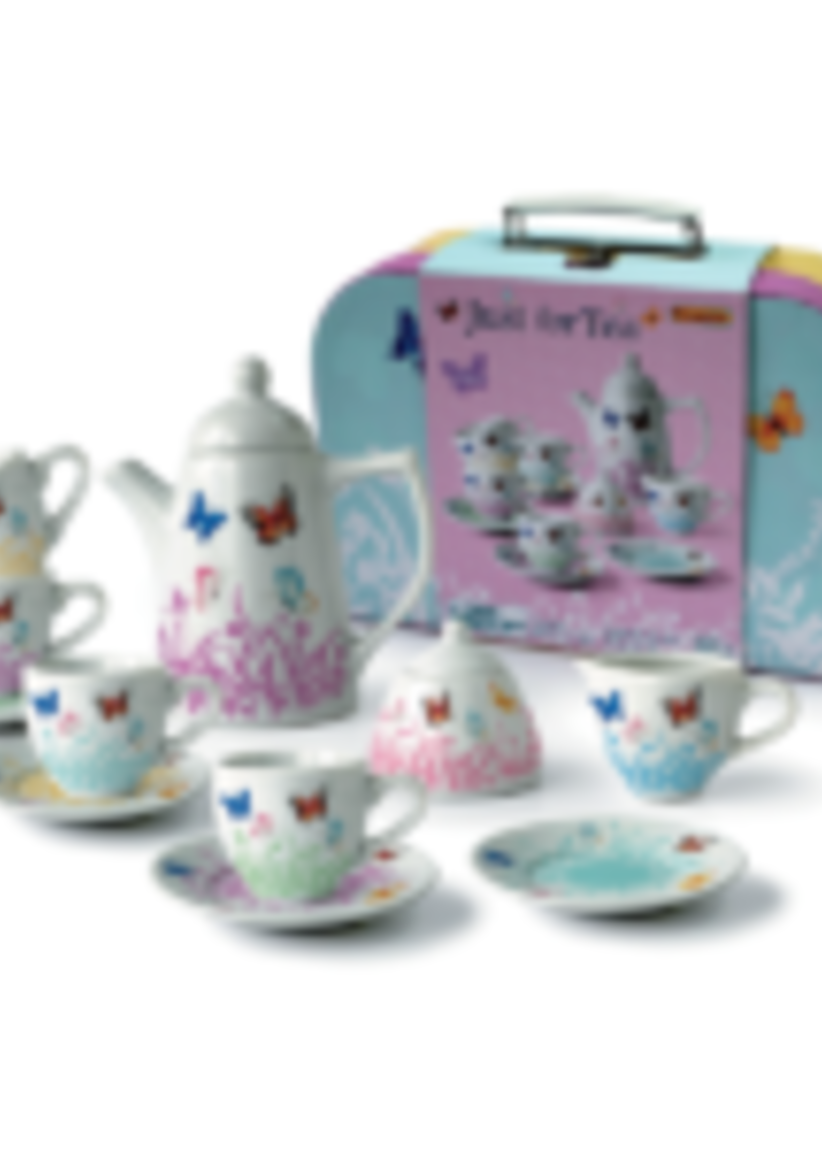 Playwell Butterfly Porcelain Tea Set