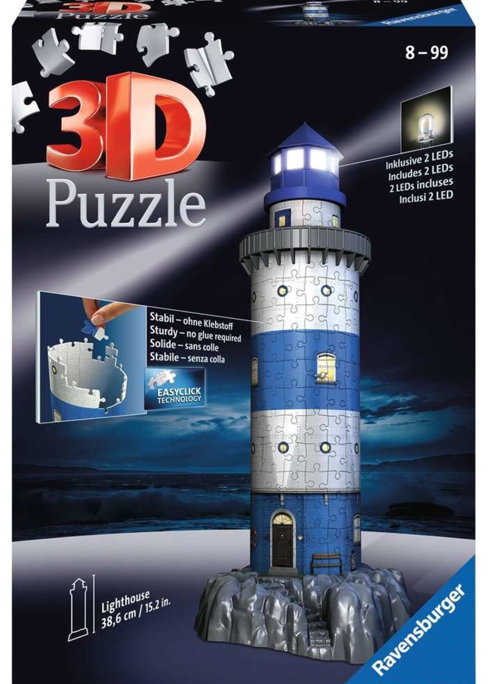 Ravensburger Lighthouse at Night Puzzle