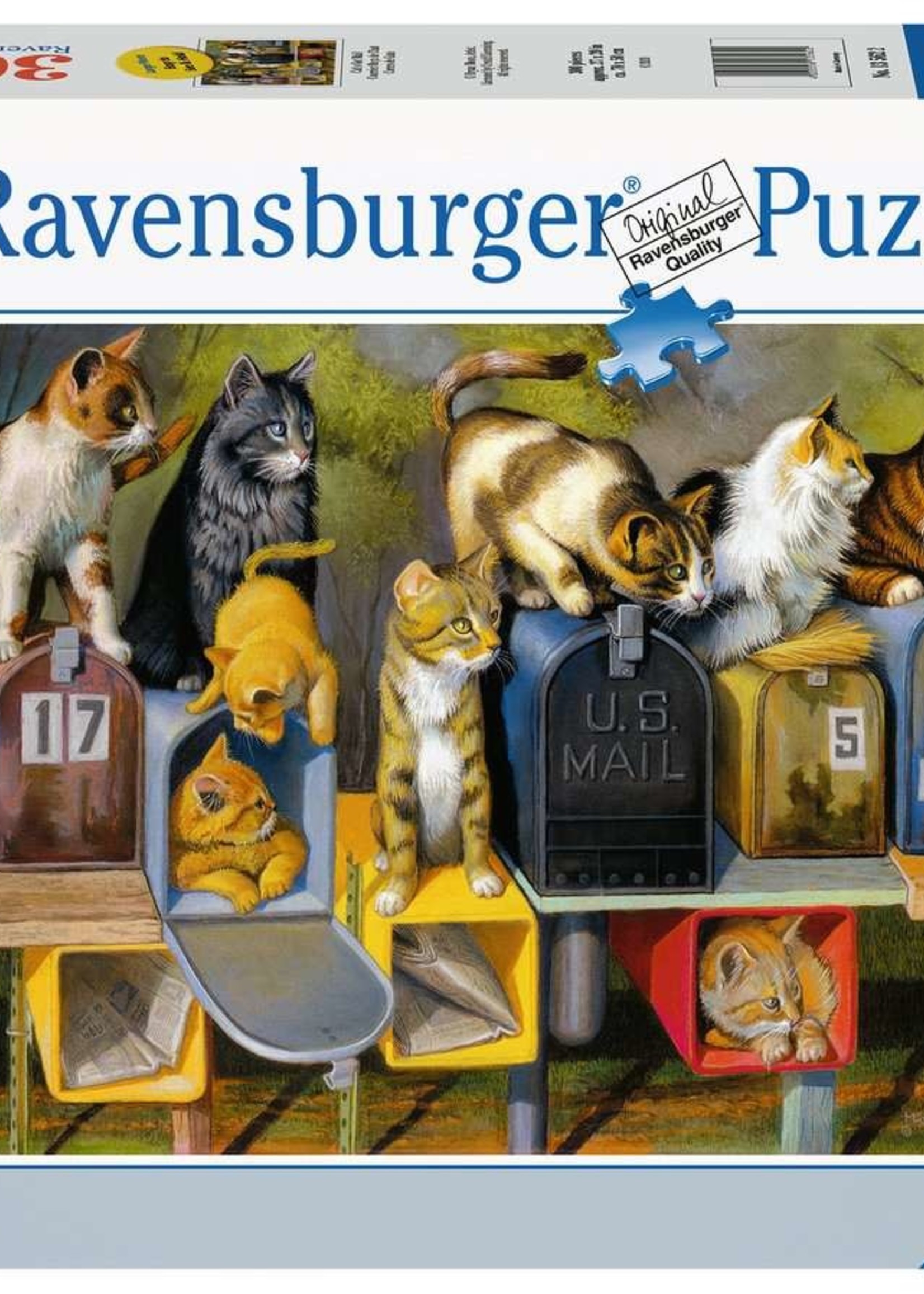 Ravensburger Cat's Got Mail 300 xl puzzle