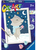 Creart Cute Badger Paint By Number