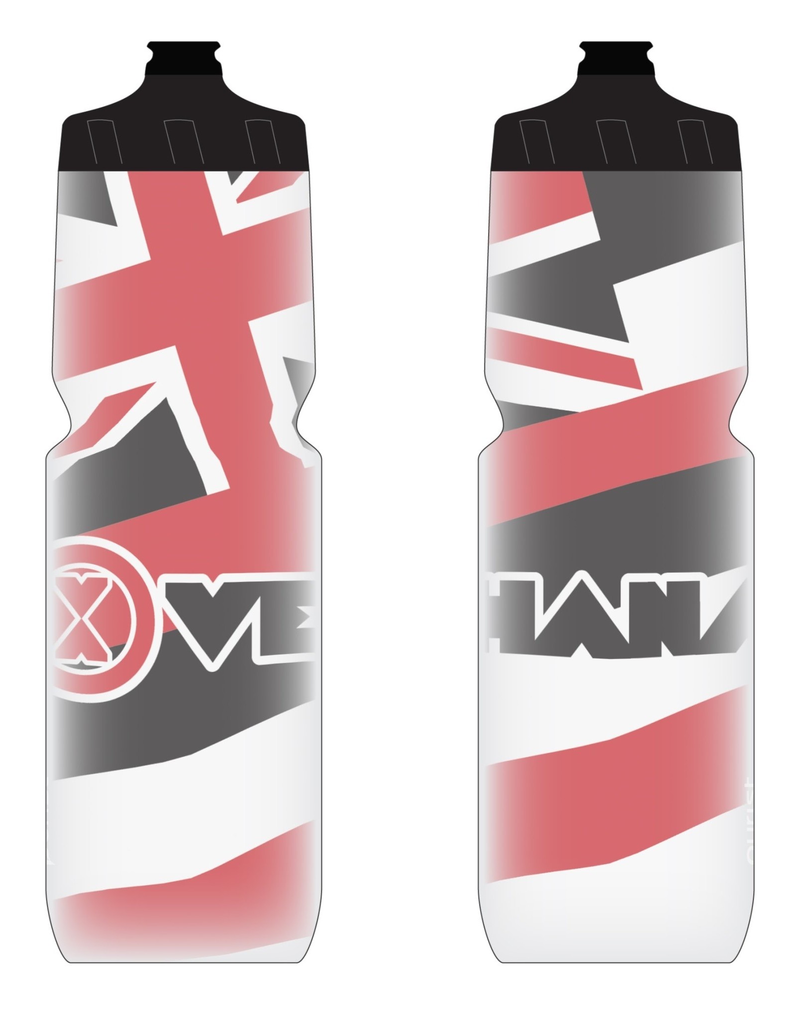 Velohana Chromatek Insulated Water bottle Flag Design