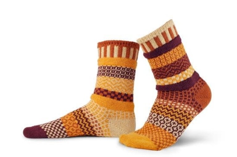 Solmate socks Pumpkin Pie Socks