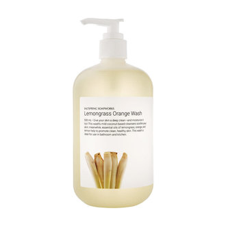 Saltspring Soapworks Lemongrass Orange hand & body wash 500ml