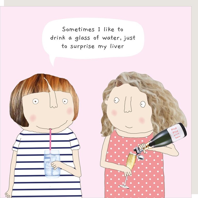 Rosie made a thing Sometimes I like to surprise my liver