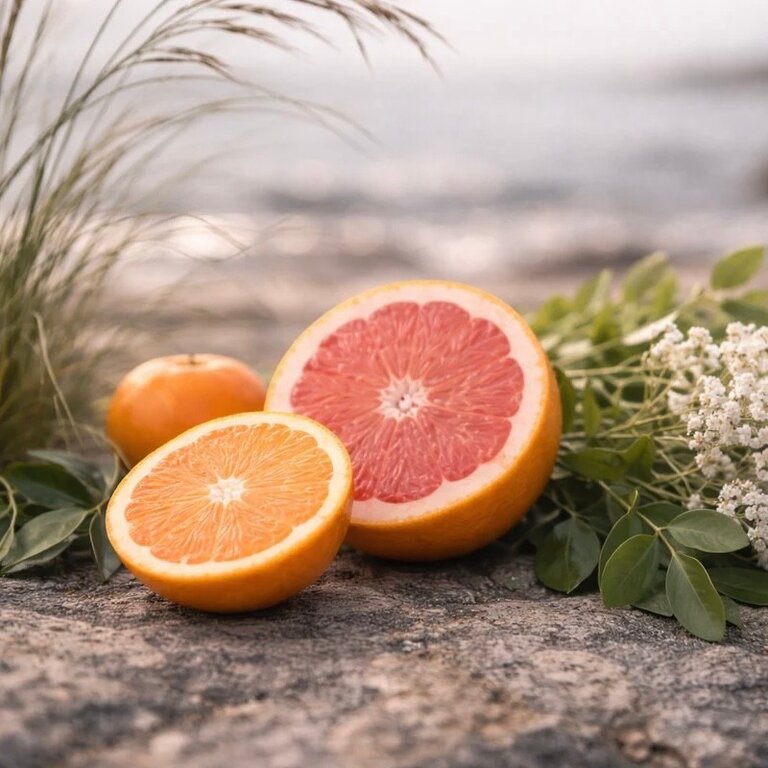 Isle of Rose Candle Co. Satsuma Sunrise 8oz Soy Candle