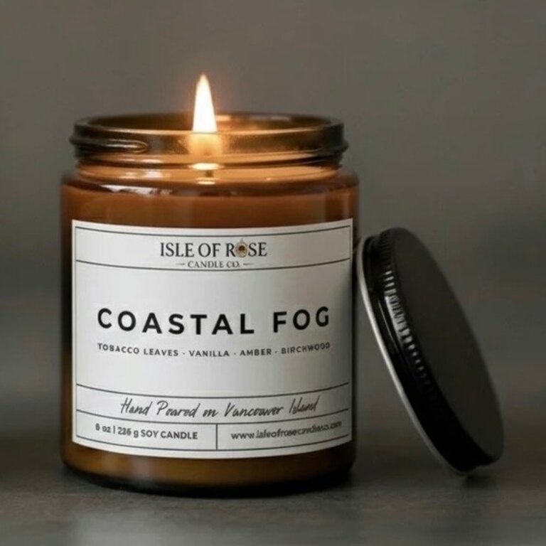 Isle of Rose Candle Co. Coastal Fog 8oz Soy candle