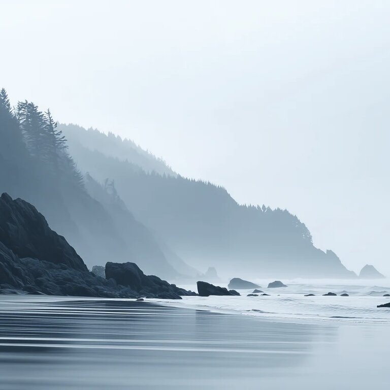 Isle of Rose Candle Co. Coastal Fog 8oz Soy candle