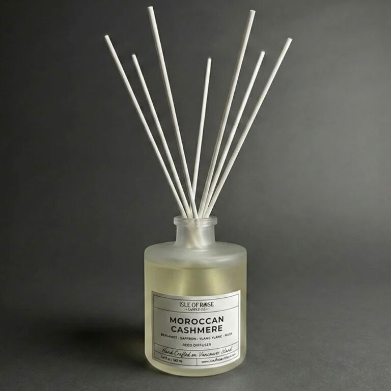 Isle of Rose Candle Co. Moroccan Cashmere Reed Diffuser