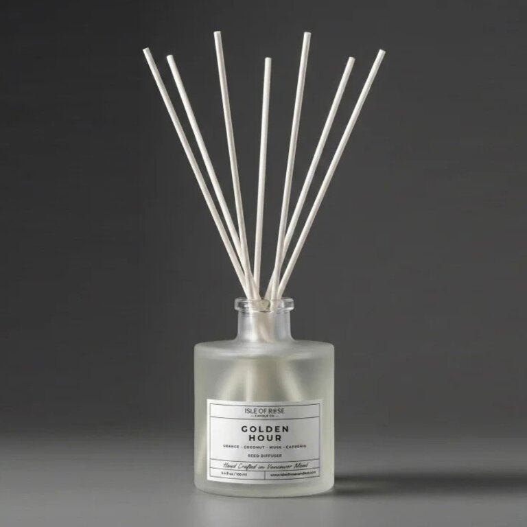 Isle of Rose Candle Co. Golden Hour Reed Diffuser