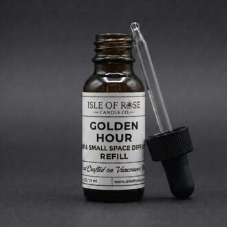 Isle of Rose Candle Co. Golden Hour Car Diffuser Refill