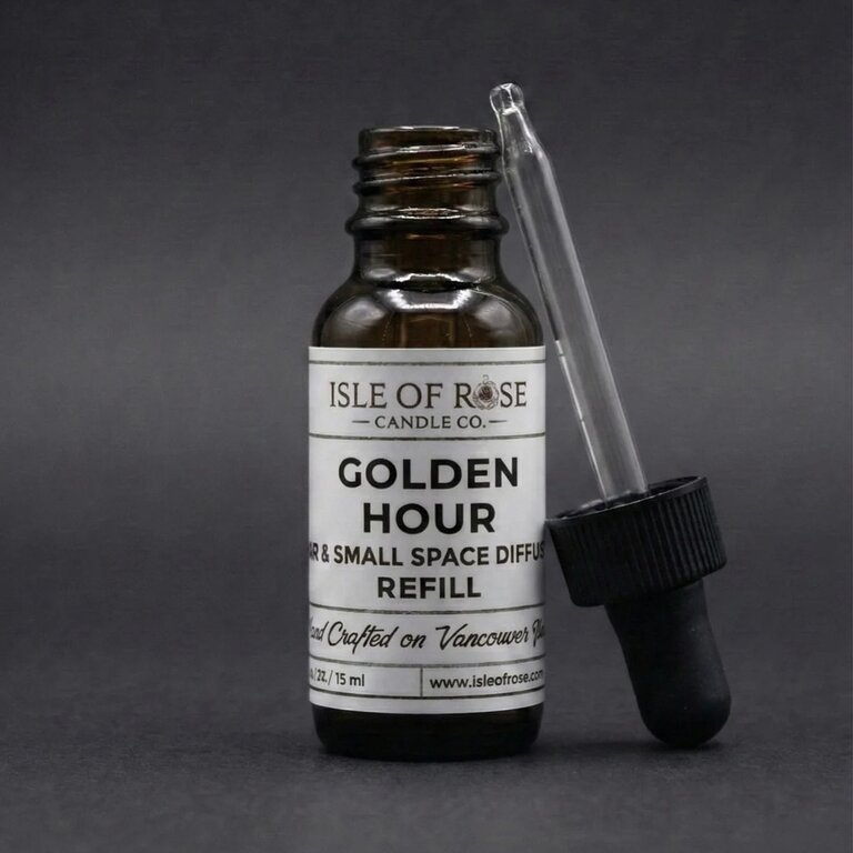 Isle of Rose Candle Co. Golden Hour Car Diffuser Refill