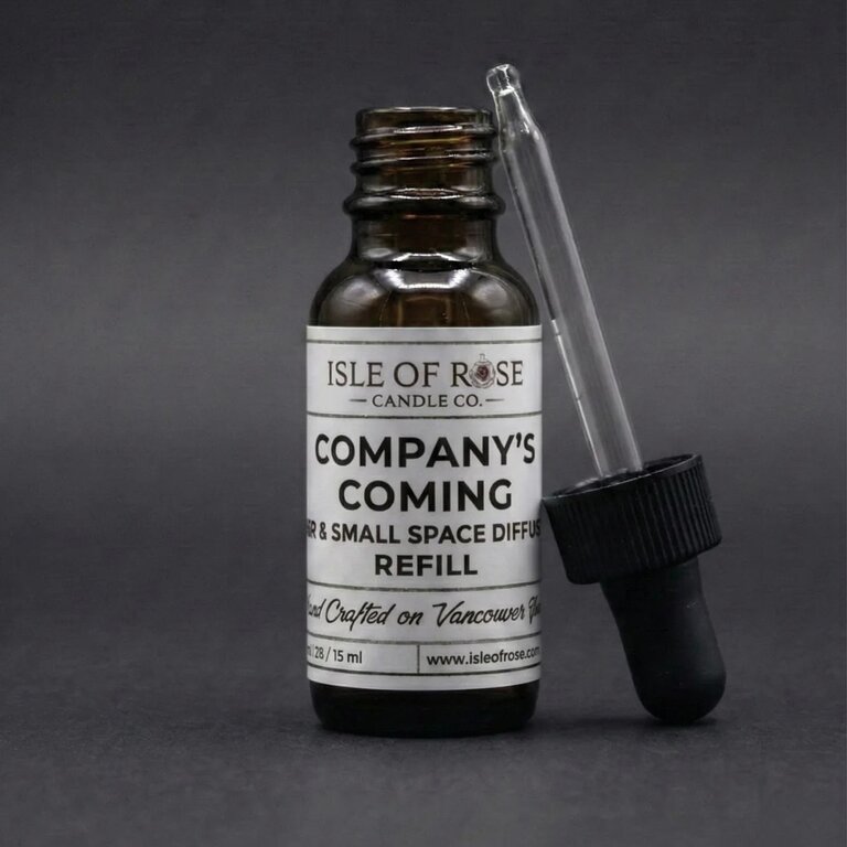 Isle of Rose Candle Co. Company’s Coming Car Diffuser Refill