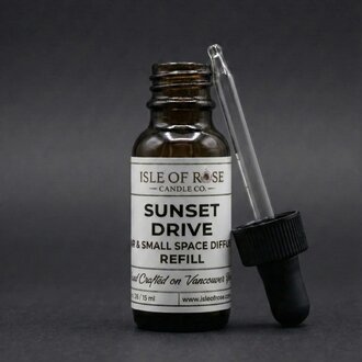Isle of Rose Candle Co. Sunset Drive Car Diffuser Refill