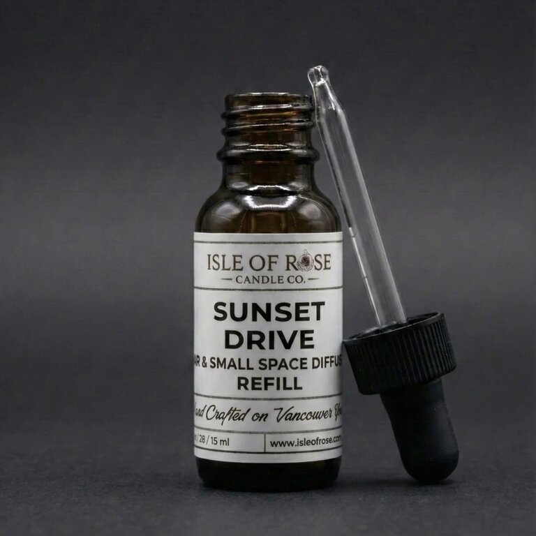 Isle of Rose Candle Co. Sunset Drive Car Diffuser Refill