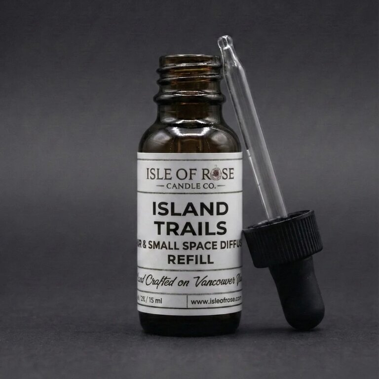 Isle of Rose Candle Co. Island Trails Car Diffuser Refill