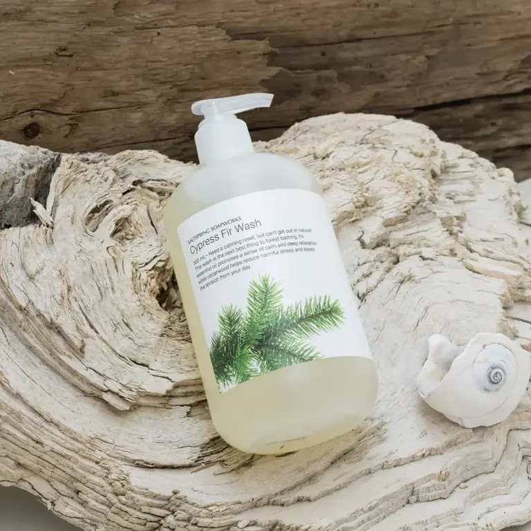 Saltspring Soapworks Cypress Fir hand & body wash 500ml