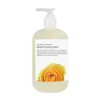 Saltspring Soapworks Rose Ginseng hand & body wash 500ml