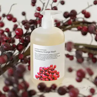Saltspring Soapworks Cranberry Orange hand & body wash 500ml
