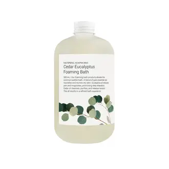 Saltspring Soapworks Cedar Eucalyptus Bubble Bath, 500ml