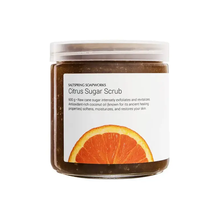 Saltspring Soapworks Citrus sugar scrub by Saltspring Soapworks