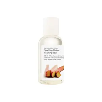 Saltspring Soapworks Sparkling Rhubarb Bubble Bath  travel size 60ml