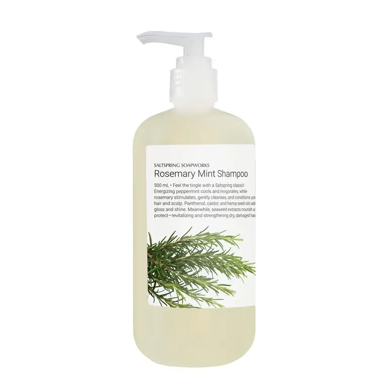 Saltspring Soapworks Rosemary Mint Shampoo 500ml