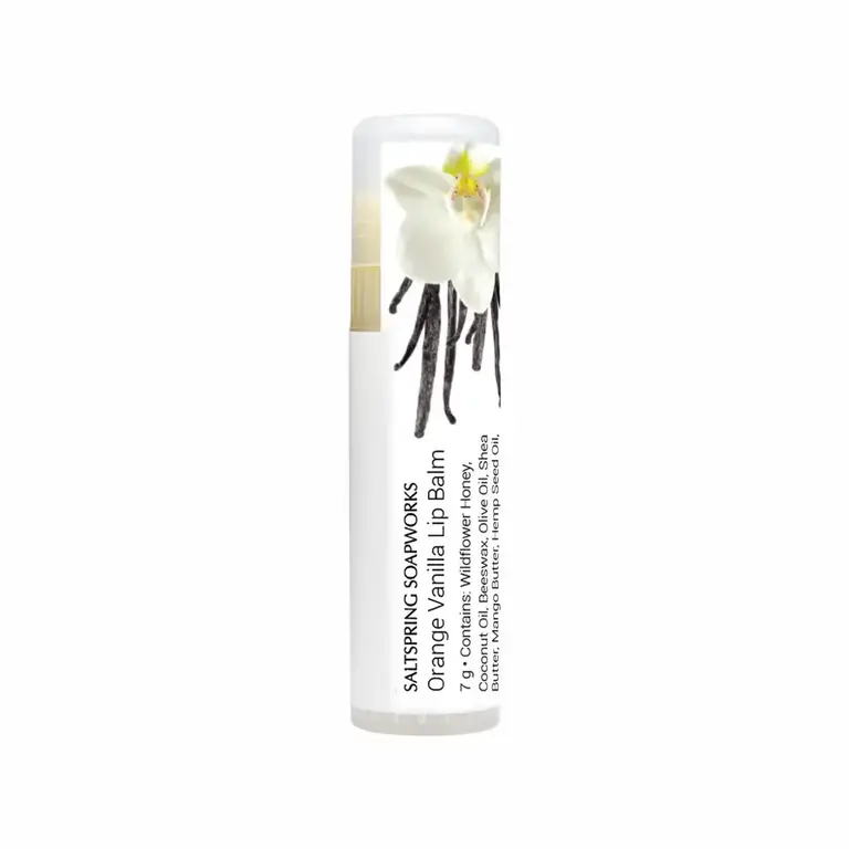 Saltspring Soapworks Orange Vanilla Lip Balm
