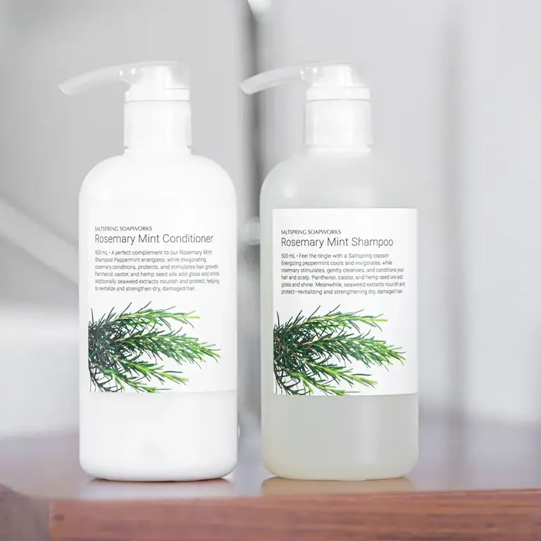 Saltspring Soapworks Rosemary Mint Conditioner 500ml