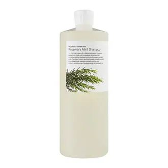 Saltspring Soapworks Rosemary Mint Shampoo 1 Litre bottle with pump