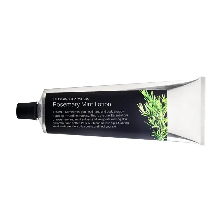 Saltspring Soapworks Rosemary Mint lotion 115ml