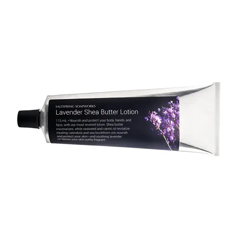 Saltspring Soapworks Lavender Shea Butter Lotion 115ml