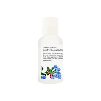 Saltspring Soapworks Comfrey cocoa butter lotion 60ml travel size
