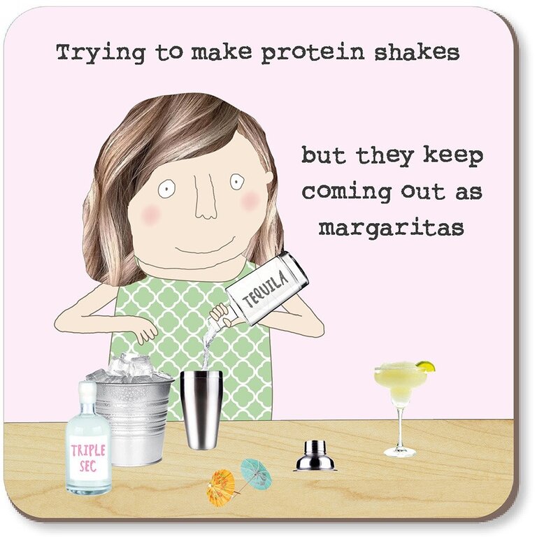 Rosie made a thing Coaster: Trying to make protein shakes but they