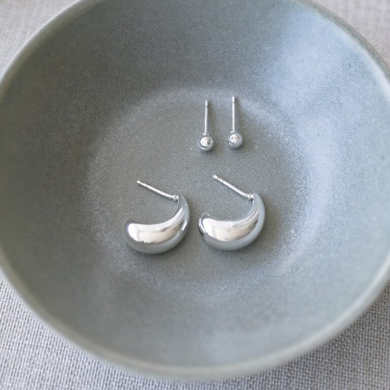 Glee Jewelry Silver plated Duet Set Curvy