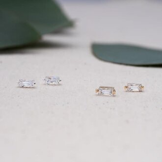 Glee Jewelry Silver plated Gracious studs