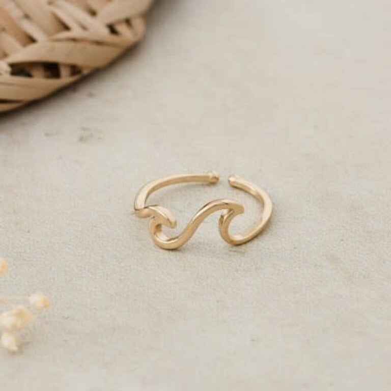Glee Jewelry Gold plated Offshore ring