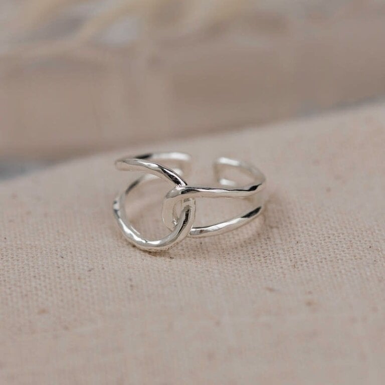 Glee Jewelry Silver plated Bonded ring