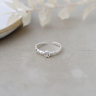 Glee Jewelry Silver plated Versatile ring